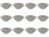 Set boluri, 12 piese, 450 ml, Portelan, Bej
