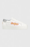 Chiara Ferragni sneakers din piele CF3121_064 culoarea alb, CF TENNIS LOW