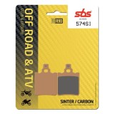 SBS - plăcuțe de fr&acirc;nă 574SI - Offroad &amp; ATV [Sinter / Carbon]