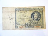 Rara! Polonia 5 ZlotI/Zlotych 1930,bancnota din imagini la cel mai mic pret de pe site