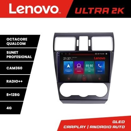 Navigatie Subaru Forester XV Qled 2K Octa Core 8+128 LTE 4G DSP Wifi 5Ghz HDMI android auto carplay radio gps internet kit-062-2019+ULTRA-2K-9-8+128 C
