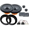 Pachet Difuzoare Auto Hertz DSK 165.3 VW Seat Skoda, 160W RMS, Inele Adaptor + Conectori