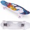 Skateboard cu roti luminoase, multicolor, MalPlay 111644
