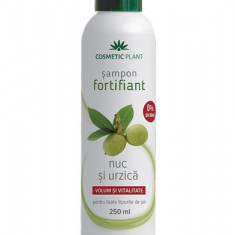 Sampon fortifiant cu nuc si urzica, 250ml, Cosmetic Plant