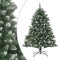 vidaXL Brad de Crăciun artificial cu suport, 150 cm, PVC 345160