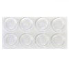 Set Capace Protecție Autocolante, Silicon, Transparent, 8 Bucăți, Oem