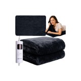 Pătură Electrică RUHHY&reg; WarmTouch, 85W, 180 x 130 cm, &Icirc;ncălzire Rapidă, 6 Trepte, Telecomandă cu afisaj LED, Material Ultra Soft