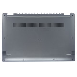 Carcasa inferioara botom case Laptop, Lenovo, Yoga 520-14IKB Type 80X8, 81C8, 5CB0N67572, Mineral Gray, AP1YM000110, Generic