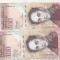bnk bn Venezuela 2x100 bolivares 2012 serii consecutive , circulate