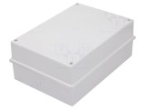 Cutie de Conexiuni ELEKTRO-PLAST NASIELSK IP55 ABS Policarbonat Montaj Perete EP-LUX Gri Deschis