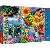 PUZZLE TREFL 1000 PREMIUM PLUS TEA TIME VIATA LA TARA PASARI CANTATOARE