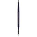 Kevyn Aucoin The Precision Brow Pencil creion pentru sprancene cu pensula culoare Brunette 0,1 g