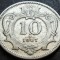 Moneda istorica 10 FHELLER - AUSTRO-UNGARIA / AUSTRIA, anul 1907 * cod 4846