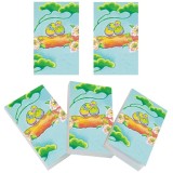Set 5 Carnete Buzunar Soapta Stelelor Un Mic Paradis 5x8cm 100 Foi Veline Hartie 80g/mp Coperta Lucioasa Brosate
