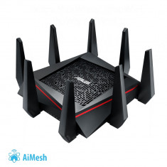 Router Wireless ASUS RT-AC5300, Tri-band Gigabit Router, AiMesh foto