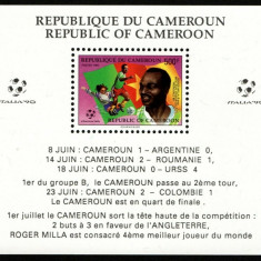 CAMERUN 1990 FOTBAL CAMPIONATUL MONDIAL DIN ITALIA