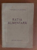 Ratia alimentara- I. Gontea, P. Sutescu