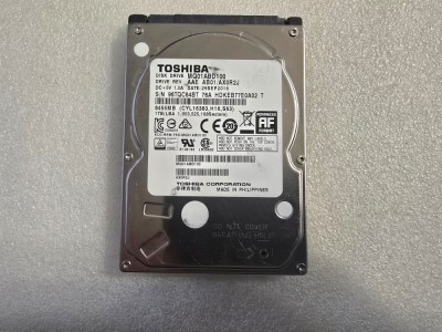 Hard disk laptop Toshiba MQ01ABD100 2,5&amp;#039;&amp;#039; 1TB SATA2 5400RPM 8MB - teste reale foto