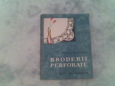 Broderii perforate-Andreea Groholschi foto