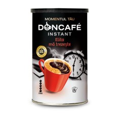 Cafea Solubila Doncafe Elita Instant, 100g, Cafea in Badog, Cafea in Badog Doncafe Elita, Cafea Instanta Doncafe, Cafea Solubila Cofeinizata, Cafea cu foto