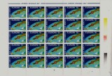 Cumpara ieftin RO 1991 , LP1252 &quot;Europa &#039;91 CEPT&quot; in coala MNH 25 serii , EROARE, Spatiu, Nestampilat