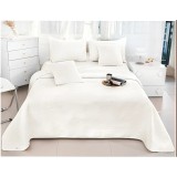 Cumpara ieftin Set Cuvertura de Pat din Bumbac cu In, 5 Piese - PIT388