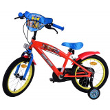 Bicicleta pentru baieti Paw Patrol, 16 inch, culoare rosu/albastru, frana de man PB Cod:21709