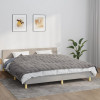 VidaXL Pătură cu greutăți, gri, 155x220 cm, 11 kg, material textil 350777