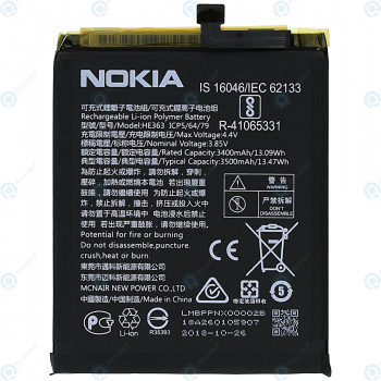 Baterie Nokia 8.1 (TA-1119) HE363 3500mAh 20PNX0W0004 foto