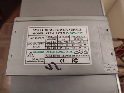 Sursa Pc - testata in sistem foto