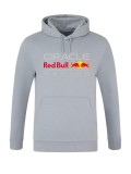 Red Bull Racing hanorac de bărbați cu glugă logo Core grey F1 Team 2025 - L