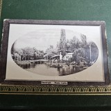 Carte postala Bucuresti , Parcul Cismigiu , Restaurant Monte Carlo , anii 1900-1913