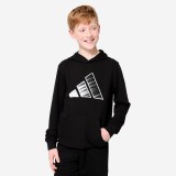 Hanorac cu glugă ADIDAS Negru Copii
