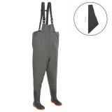 Pantaloni de v&acirc;nătoare cu cizme, verde, mărime 43