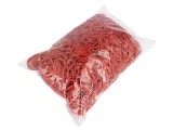 Inele Elastice din Cauciuc Roșu 1,5mm