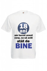 TRICOU PERSONALIZAT BARBAT 18 ANI foto