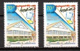 NOUA CALEDONIE 1999, Aniversari, Arhitectura, serie neuzată, MNH