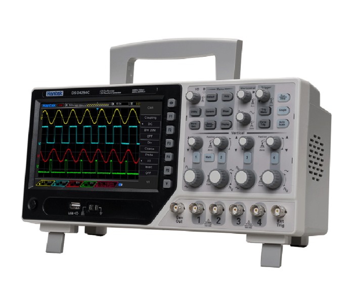 Osciloscop digital DSO4104B DSO; Ch: 4; 100MHz; 1Gsps; 64kpts/ch; DSO4004B avand Decodificare serială