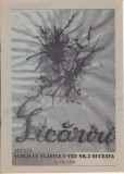 AS - REVISTA LICĂRIRI APRILIE 1994 - REVISTA ȘCOLII CU CLASELE I-VIII NR.3 SUCEAVA