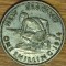 Noua Zeelanda - moneda argint exotica - 1 shilling 1934 -George V- superba!