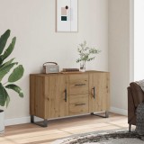vidaXL Dulap, stejar artizanal, 100x36x60 cm, lemn prelucrat