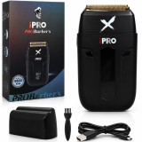 Cumpara ieftin Aparat de Ras Electric Profesional 4D BIRAI&reg; PulseX iPRO, Shaver 8800 RPM, Acumulator Reincarcabil, 3 Viteze Ajustabile, Waterproof, Display LCD, Afis