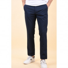 Pantaloni Selected Slim-Craig Dark Blue Pattern Houdstooth foto