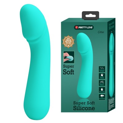Vibrator Punctul G Cetus, Verde, 15 cm foto