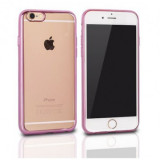 HUSA SILICON CLEAR APPLE IPHONE 4/4S ROZ