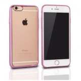 HUSA SILICON CLEAR IPHONE 6 PLUS (5,5) ROZ