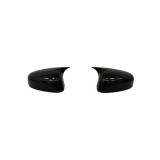 Capace oglinda tip Batman pentru Ford Courier 2014&ndash;2017, negru lucios, set 2 buc