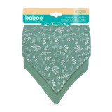 Bandana Din Muselina Cu Strat Dublu Baboo - 2 bucati, verde, 0 luni+