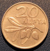Moneda 20 lepta Grecia - 1973, Europa