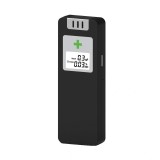 Cumpara ieftin Alcool Tester Digital OEM Negru cu Display LCD Iluminat Alb - Senzor Gaze Semiconductori, Masurare Rapida 0.00-0.19% BAC